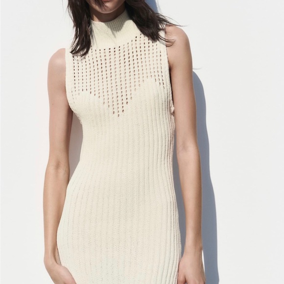 Zara Ribbed Dress - Picture 2 of 2